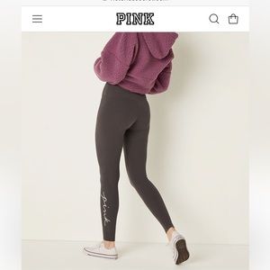 PINK COTTON HIGH WAIST FULL LENGTH LEGGING